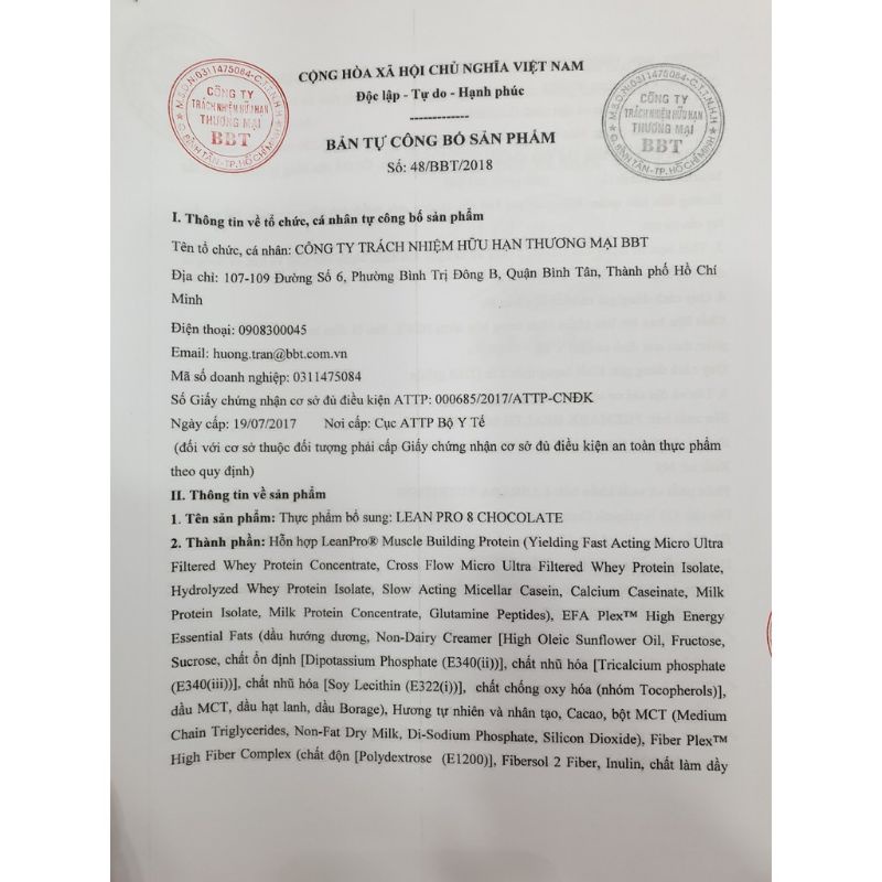 LABRADA LEAN PRO 8 HỦ 2,3 KÝ 45 LẦN DÙNG - LEAN BODY - Protein Trãi Dài - TĂNG CƠ GIẢM MỠ - CHÍNH HÃNG BBT