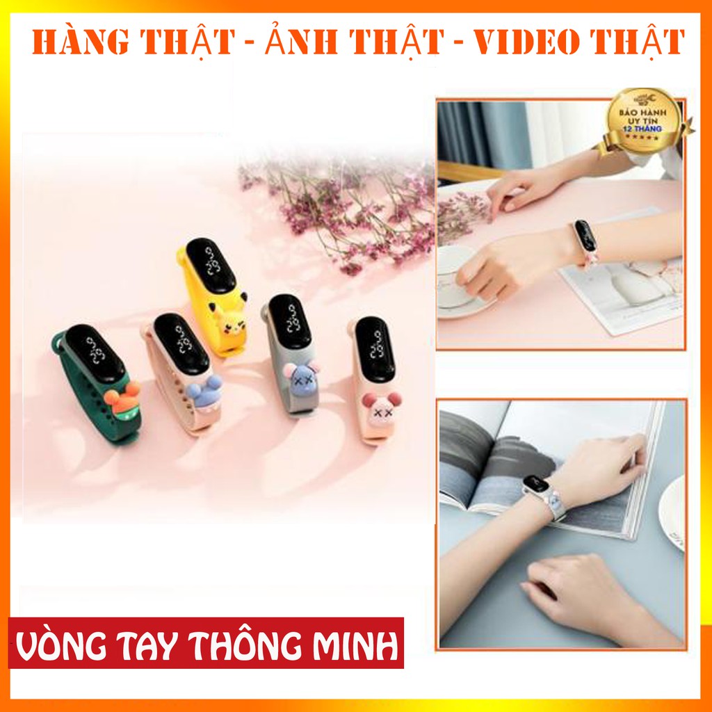 Đồng hồ thông minh cho bé DISNEY Chống Nước, Chống Xước 100% SIÊU HOT