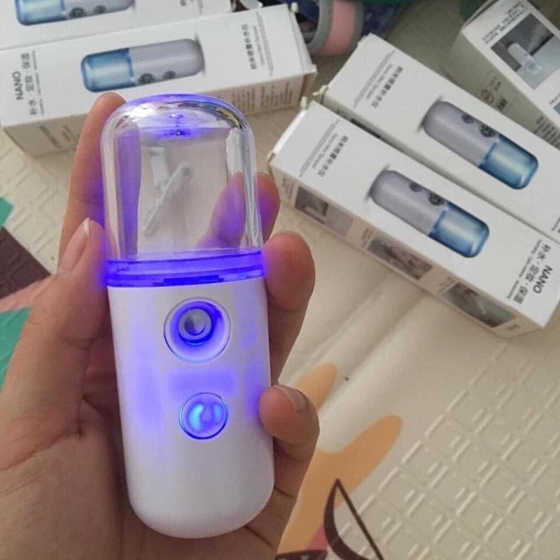 Máy Phun Sương NaNo Mini Cầm Tay 3in1