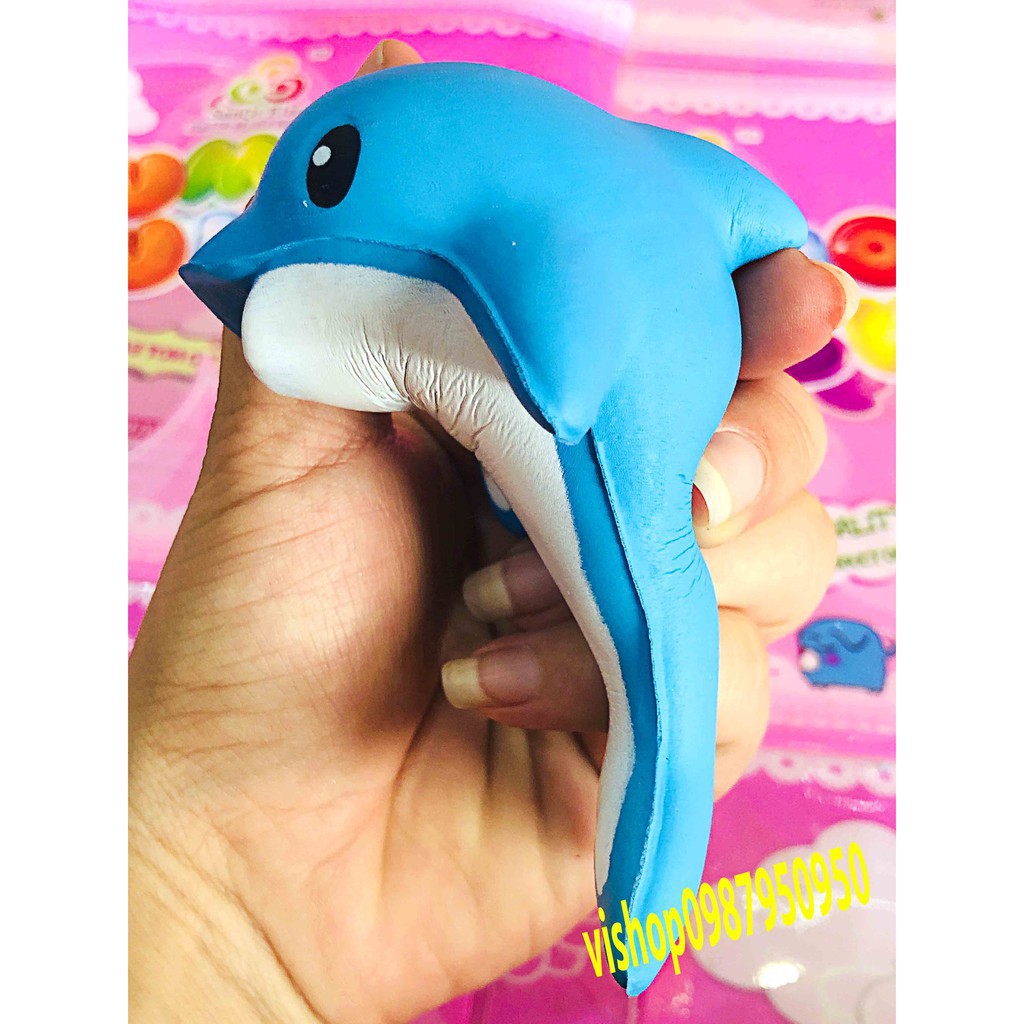 SQUISHY CÁ HEO XANH ĐẸP (thaolinh950)