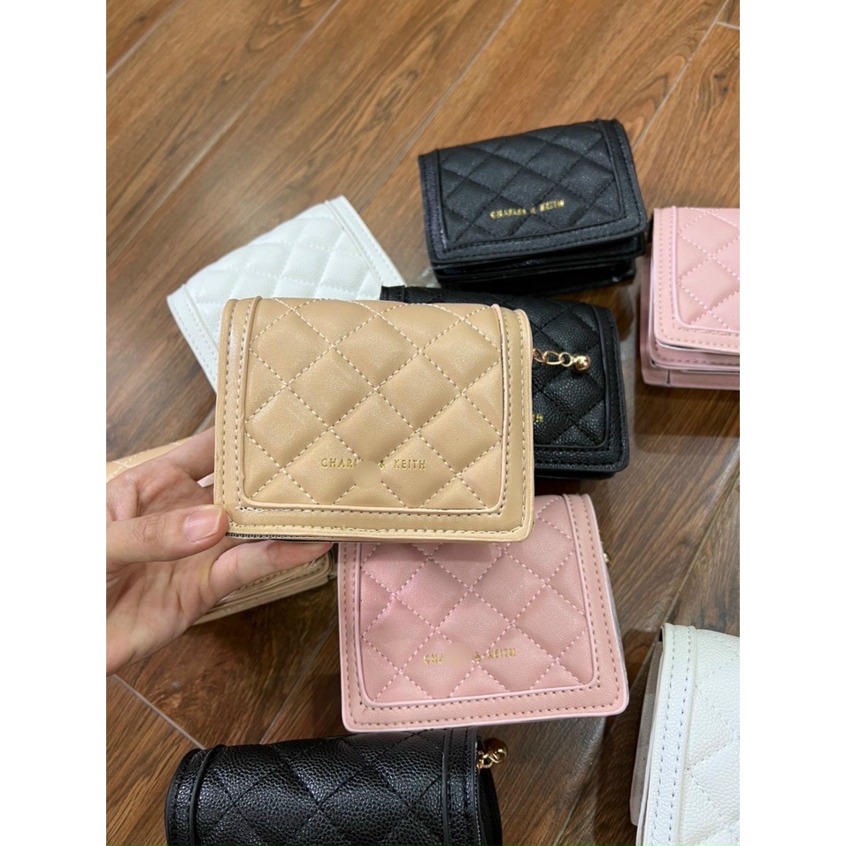 XẢ KHO GIÁ SỐC Ví XÊ KA trám xích mini size 10cm chất đẹp có hộp shopduyencuong