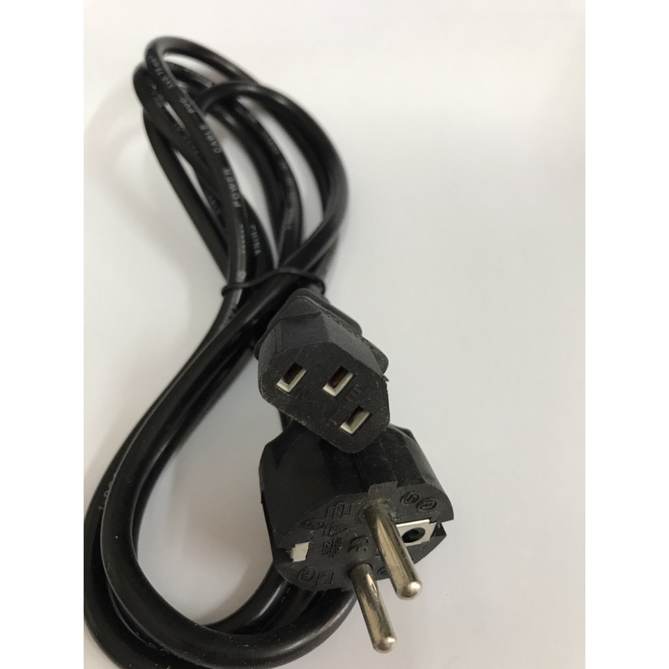 Dây Nguồn Máy Tính Bàn - Cáp Nguồn Cho PC Để Bàn Dài 1,5m HA06