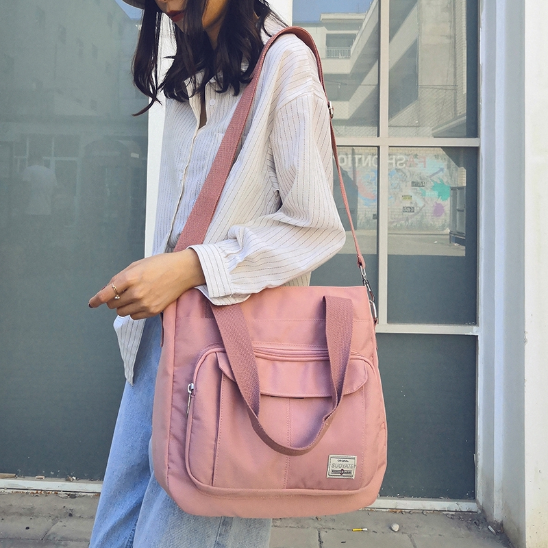 Túi xách canvas cỡ lớn thời trang cho nữ
