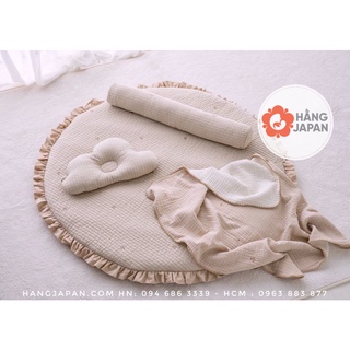 Đệm tròn moon and star white lolbaby cho bé từ sơ sinh hàng chính hãng - ảnh sản phẩm 8