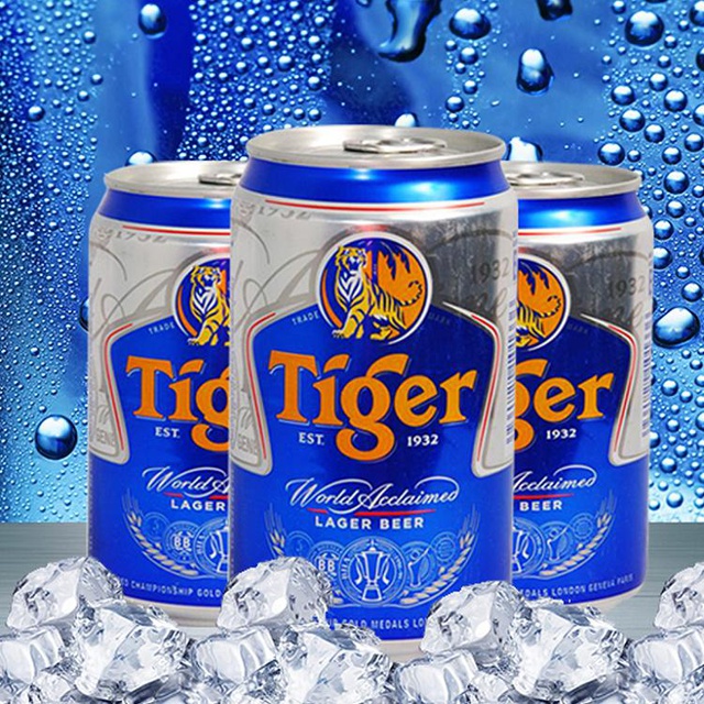 Thùng bia Tiger 24 lon 330ml/lon