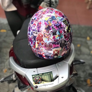 sticker dán mũ bảo hiểm
