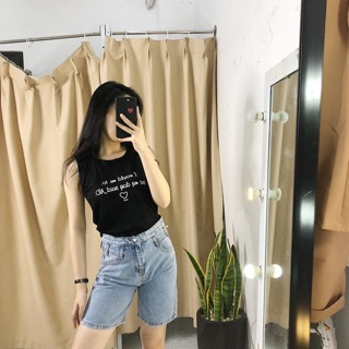 Áo ba lỗ chữ