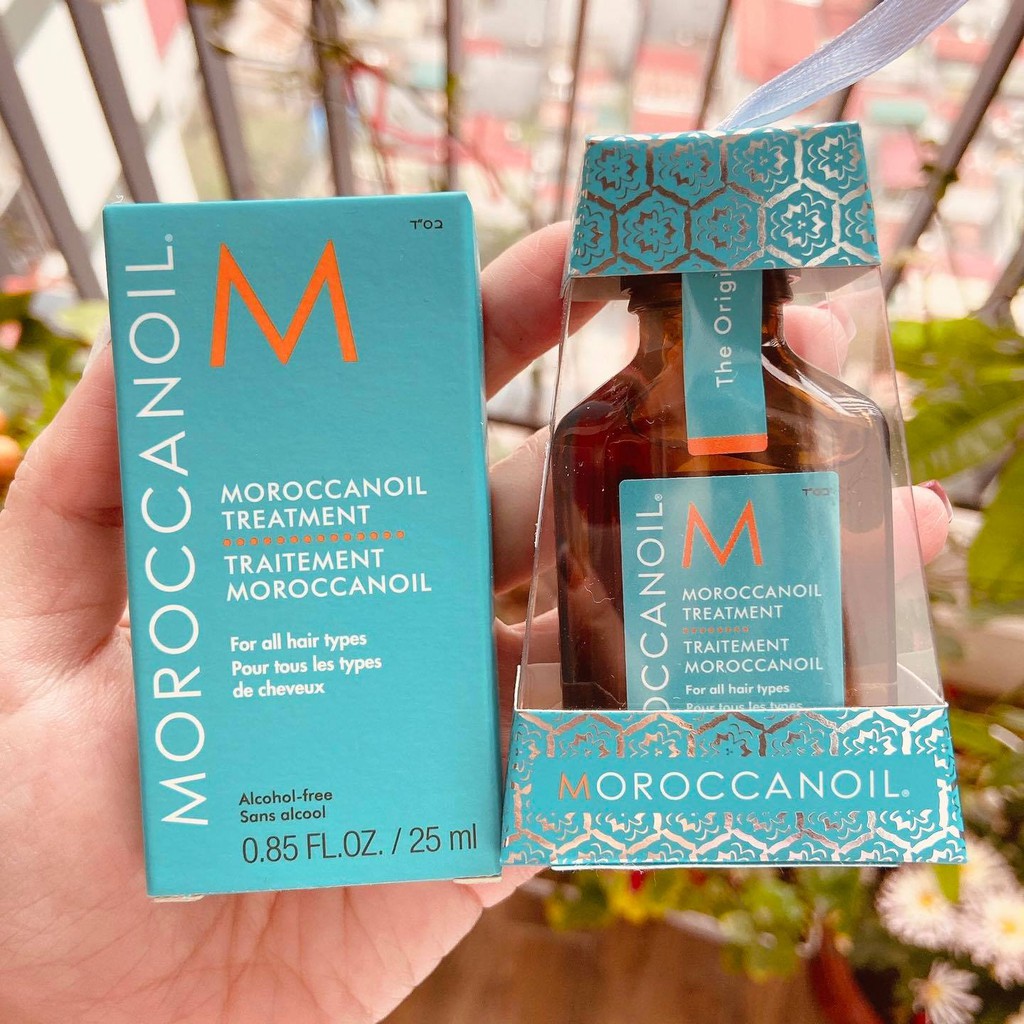 Best SellerTinh dầu dưỡng phục hồi tóc hư tổn khô xơ Moroccanoil Treatment Oil 100ml