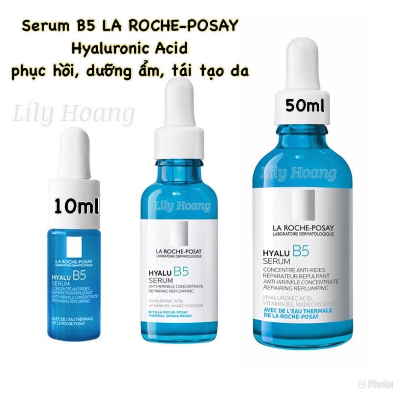 ( La Roche Posay ) HYALU B5 Serum DƯỠNG CHẤT GIÚP TÁI TẠO VÀ PHỤC HỒI ĐỘ CĂNG MỊN CỦA LÀN DA