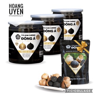 Tỏi đen - Tỏi kim cương Đông Á - Túi 500gr