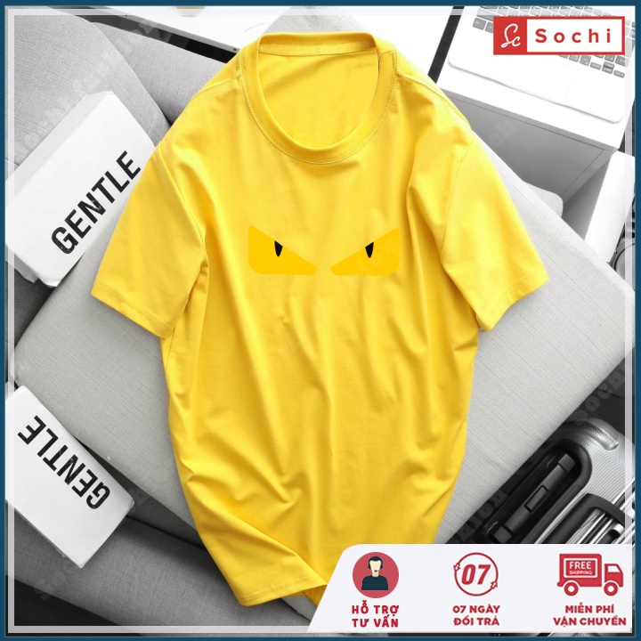 Áo phông nam đẹp, áo thun nam unisex tay ngắn in hình mắt cáo mã CZ32