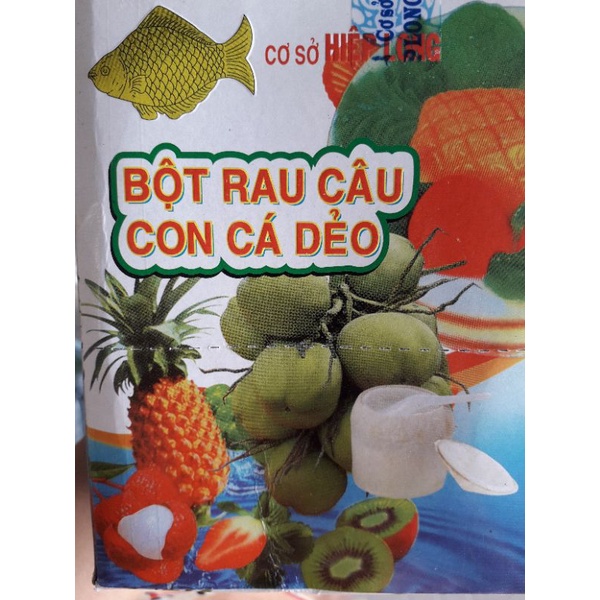 BỘT RAU CÂU CON CÁ DẺO 1 GÓI