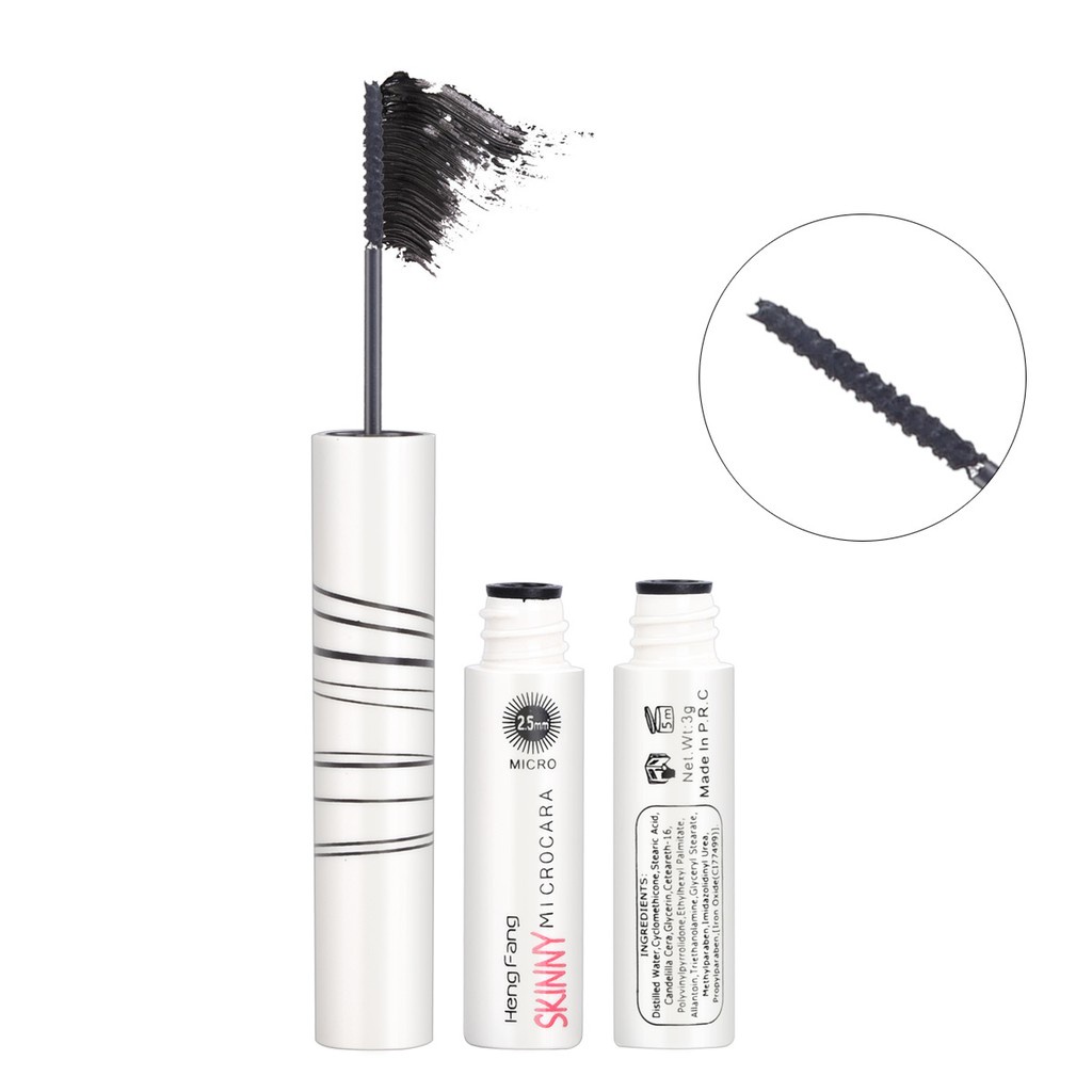 Mascara Chuốt Mi Không Thấm Nước Skinny Heng Fang 2.5mm