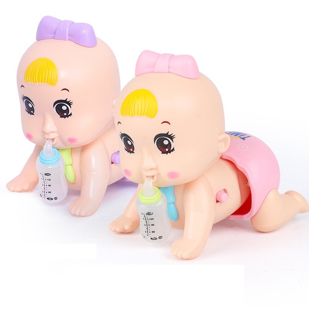 Đồ chơi búp bê em bé bò HYG TOYS có nhạc cho các bé