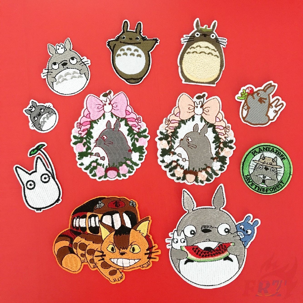 Miếng vá quần áo dạng ủi in hình My Neighbor Totoro