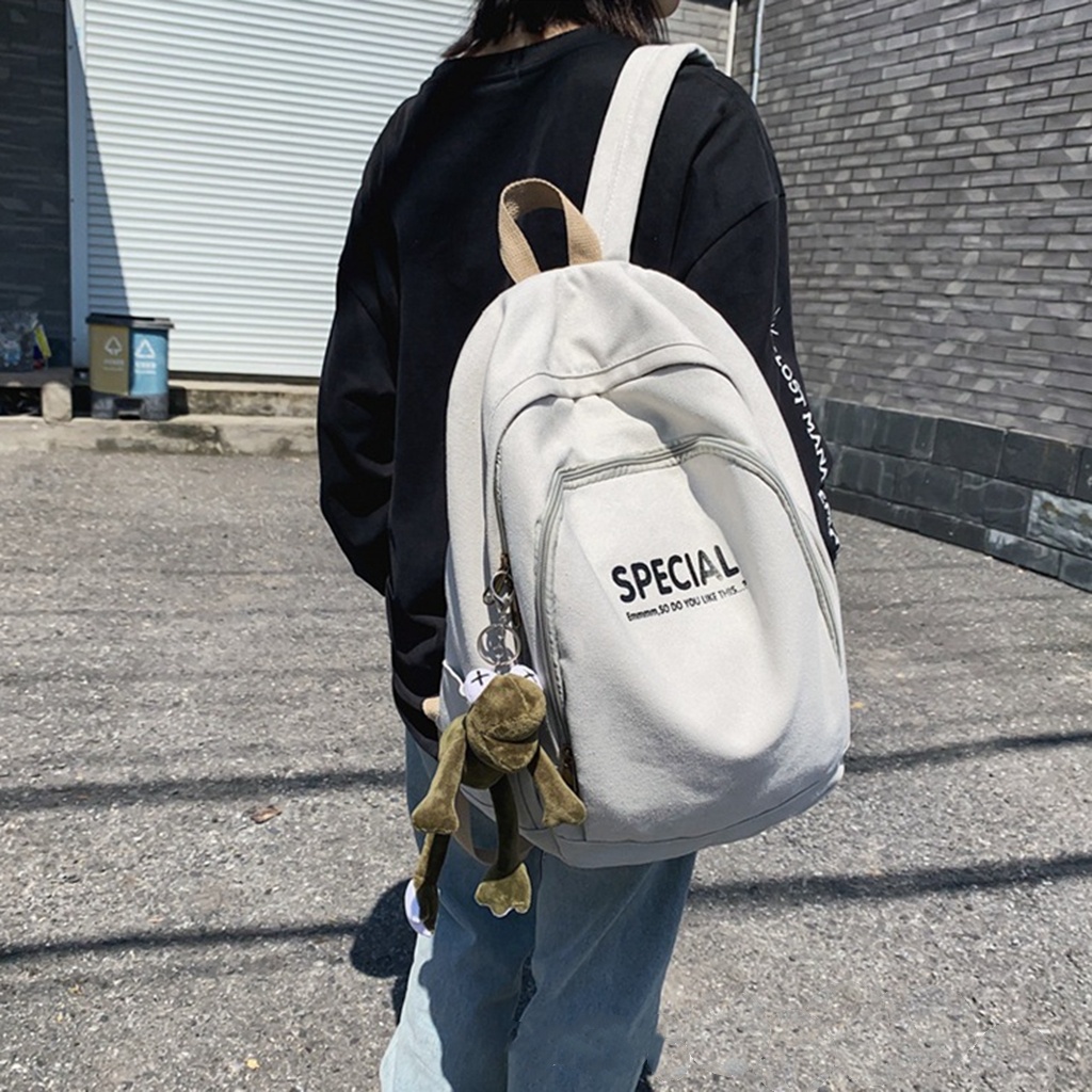 Cặp sách học sinh cỡ to đẹp độc, balo nhiều ngăn lớn tiện dụng cho nam nữ phong cách unisex Special độc lạ phá cách