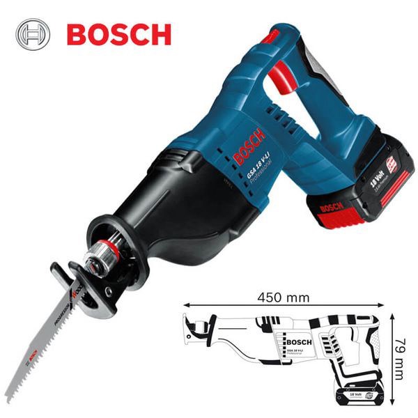 Máy cưa kiếm dùng pin Bosch GSA 18 V-LI (SOLO)