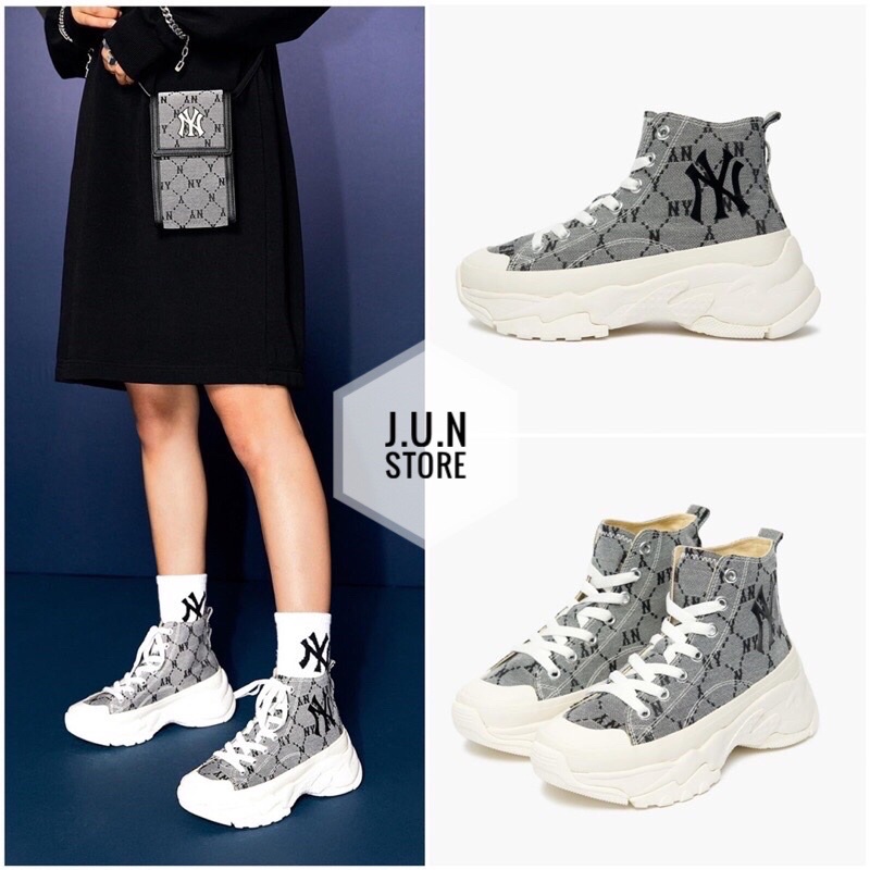 GIÀY M.LB CHUNKY HIGH MONO GREY LAI AU SC