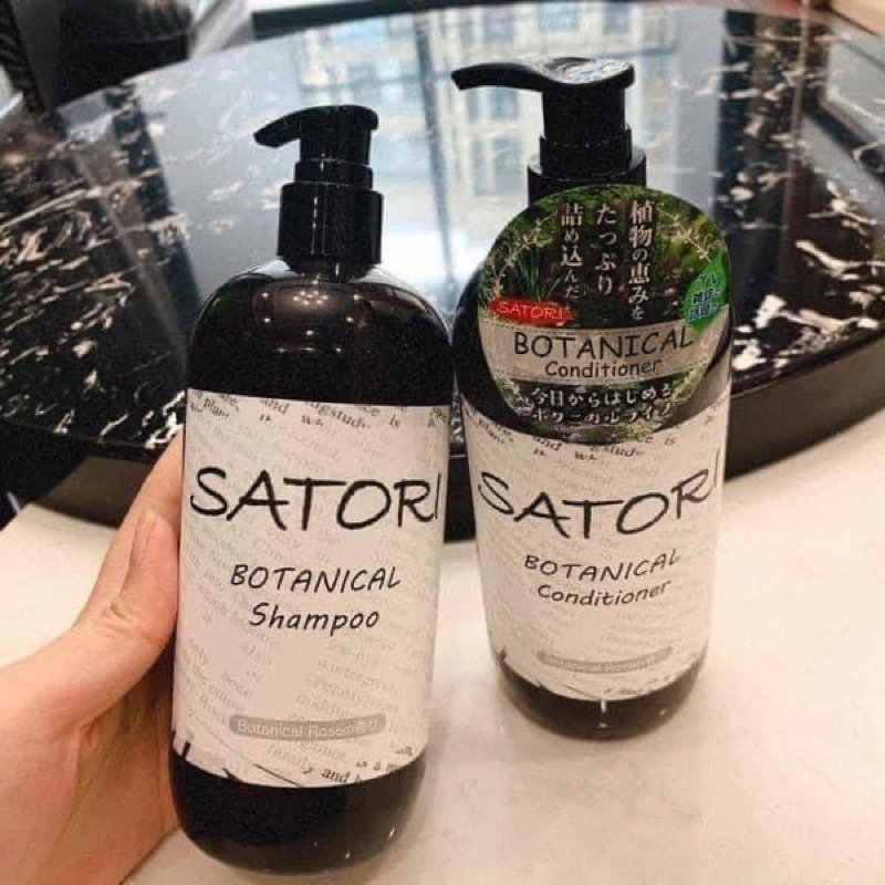 Bộ dầu gội xả thực vật Botanist Satori Botanical 480ml
