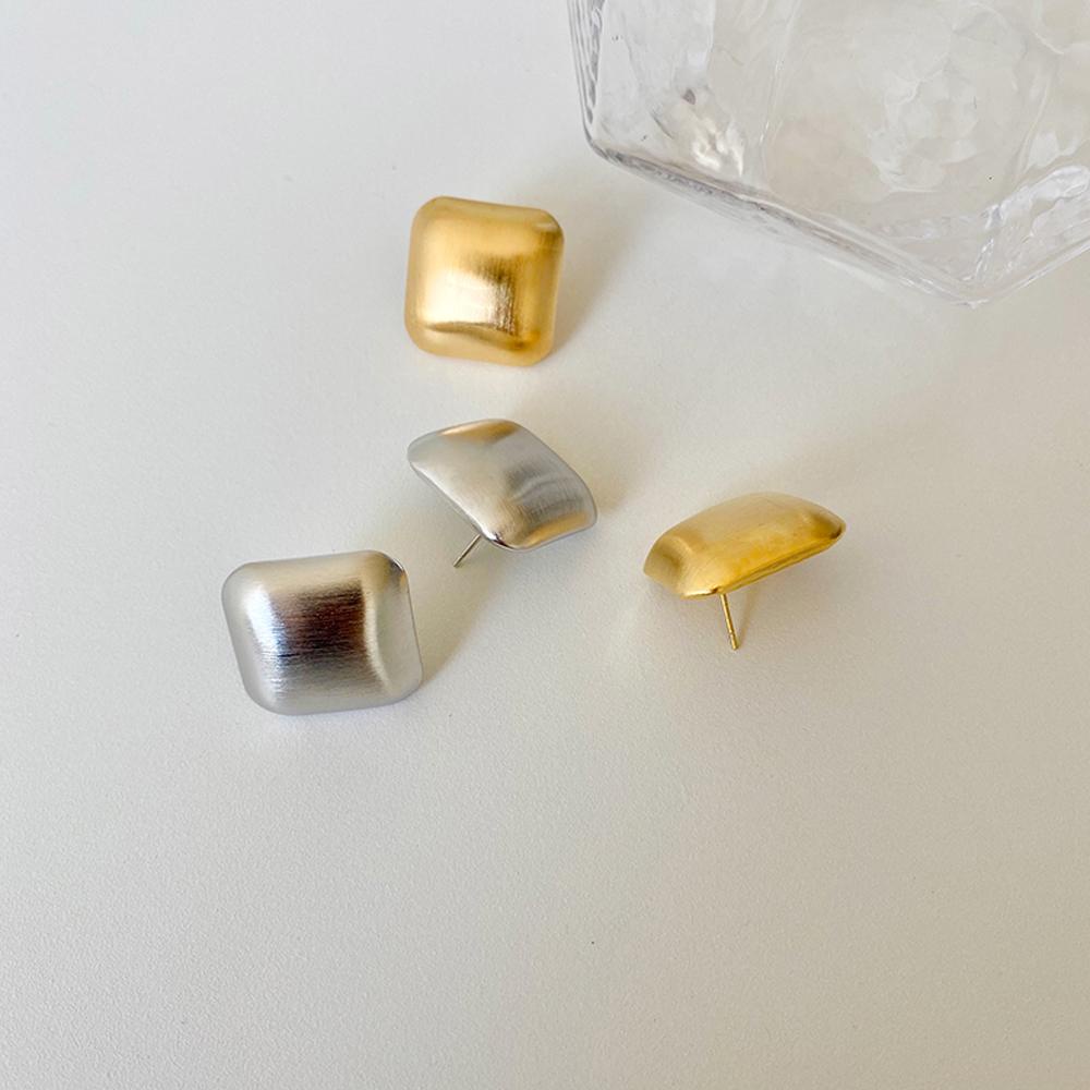 JARRED Bông Tai Kim Loại Màu Phản Quang Độc Đáo Thời Trang Cho Nữ