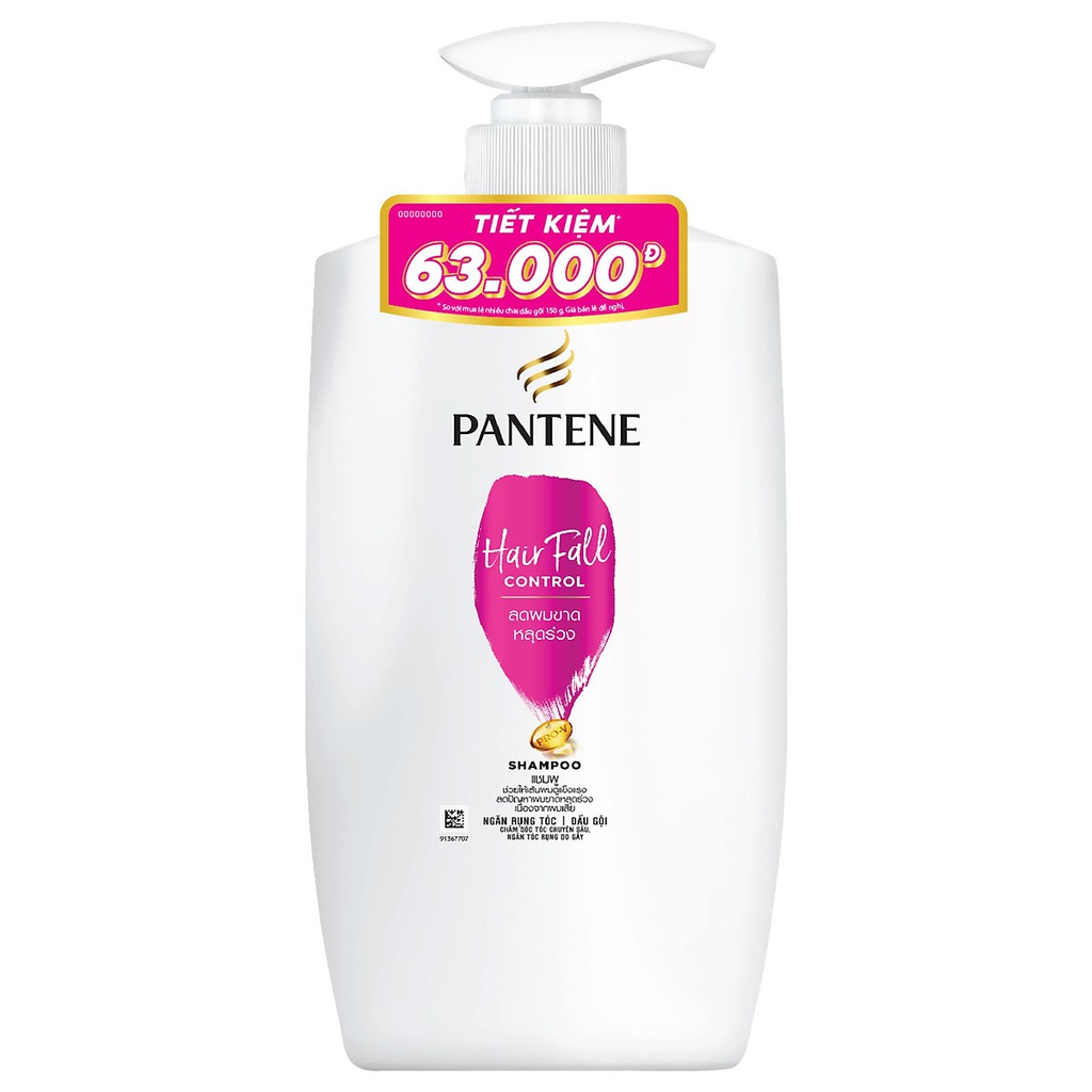 Dầu gội Pantene ngăn rụng tóc Hair Fall 900GR