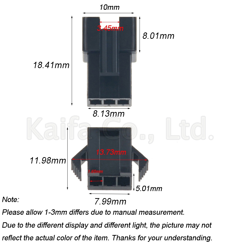 Set 20 đầu nối dây điện 2/3/4/5/6/8/9/10/11/12 chân cắm 2.54mm SM-3P SM-3R JST SM | BigBuy360 - bigbuy360.vn