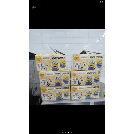 Sẵn kẹo mút Minion Chupa Chups