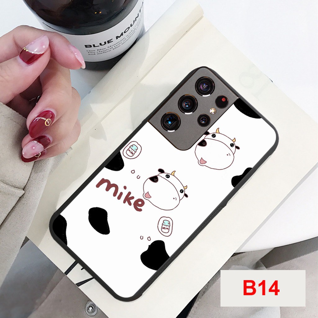 [SALE 50%] ỐP LƯNG SAMSUNG S21/S21 PLUS/S21 ULTRA HÌNH BÒ SỮA MOO CỰC HOT