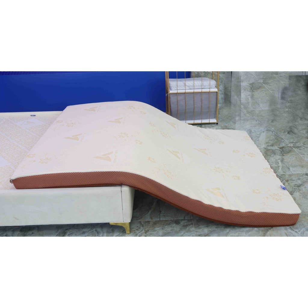 Nệm Cao Su Aroma Foam Latex - Đàn Hồi Êm Thoáng Mát - Bảo hành chính hãng 10 năm