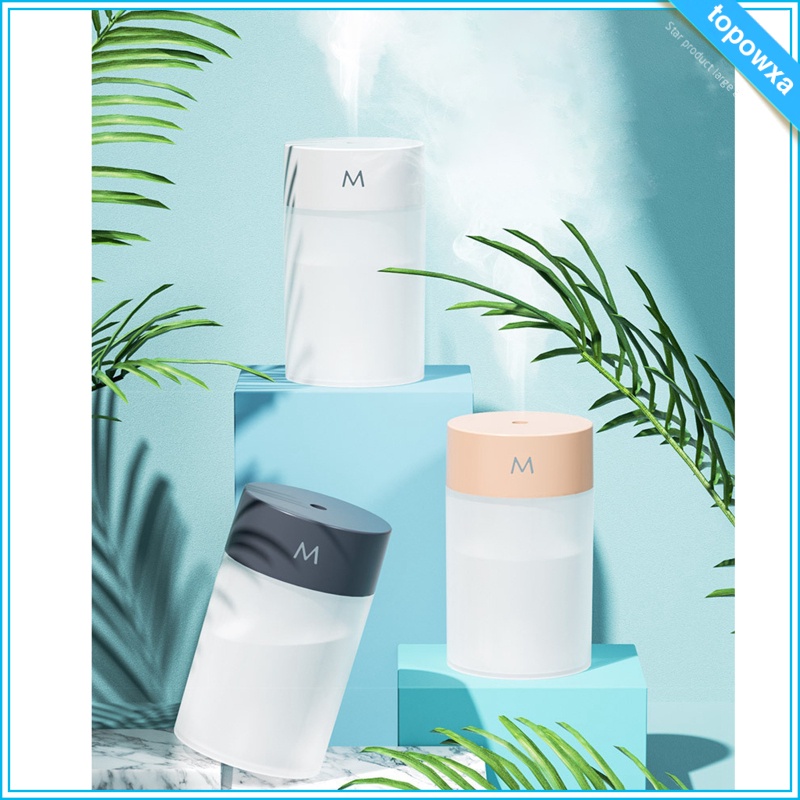 Máy Phun Sương Tạo Ẩm Không Khí Siêu Âm 260ml Có Đèn Ban Đêm USB Tự Tắt Nước Tự Động Cho Nhà Ở / Văn Phòng / Du Lịch
