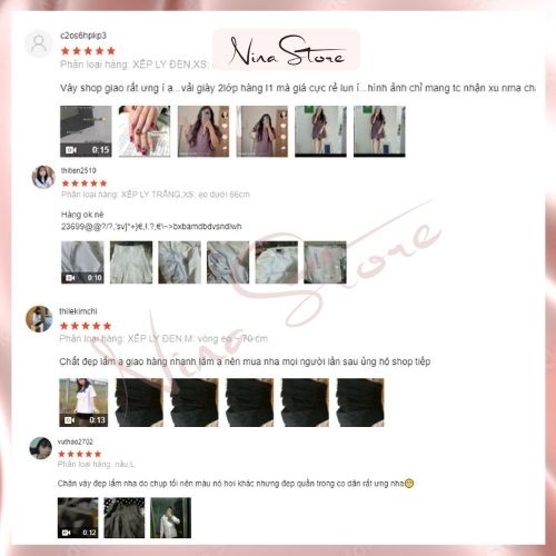 Chân Váy Xếp Ly NinaStore Dáng Xoè Chữ A Cạp Cao Phong Cách Tennis 03 Màu Basic Dễ Dàng Phối Đồ | BigBuy360 - bigbuy360.vn