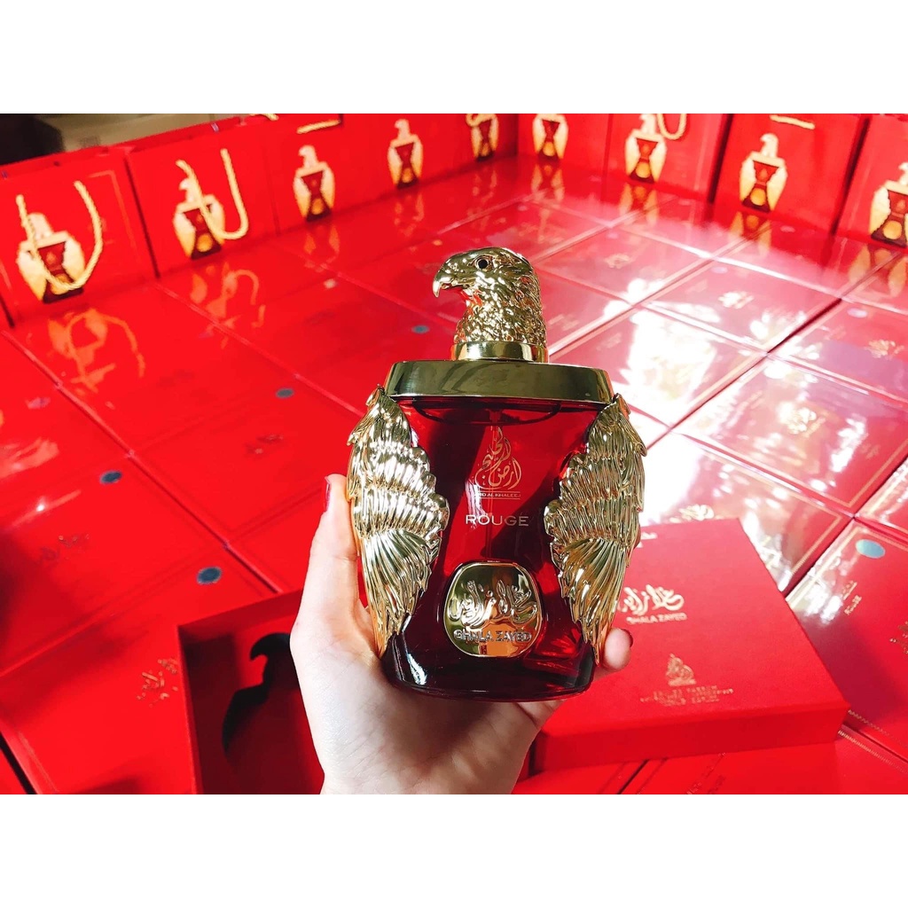 💥 Nước hoa Dubai đại bàng đỏ Ghala Zayed Rouge, nước hoa Dubai nội địa, mẫu thử tiện lợi khi sử dụng