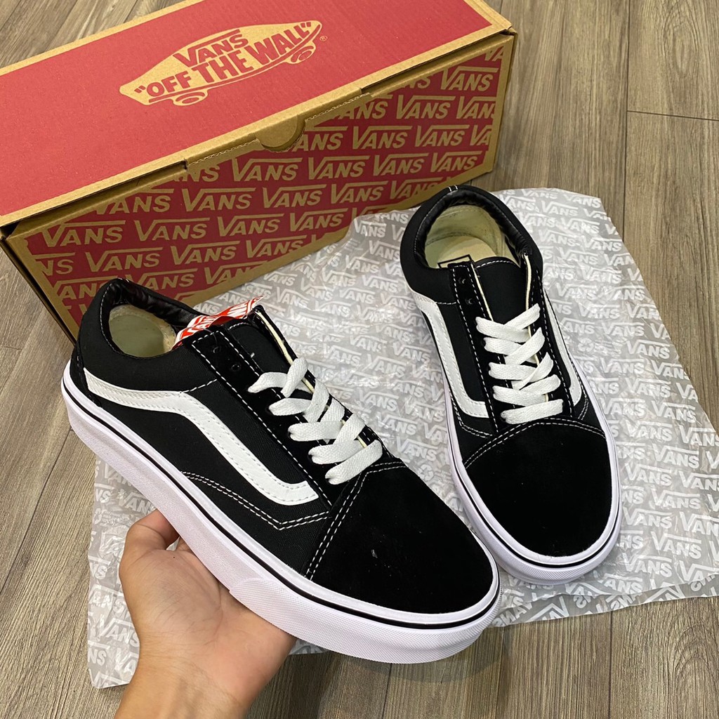 Giày Vans vault Old Skool Bản Chuẩn 11Trung [Vault-Da lộn]