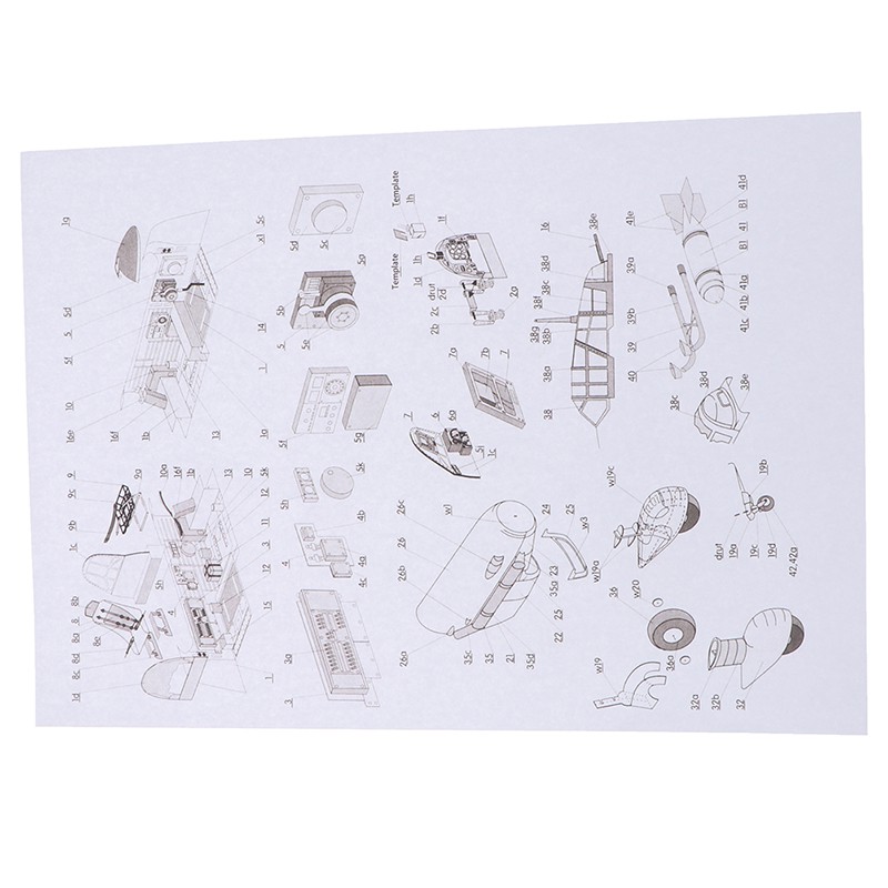 Mô hình đồ chơi máy bay chiến đấu độc đáo Ja-7 D-3