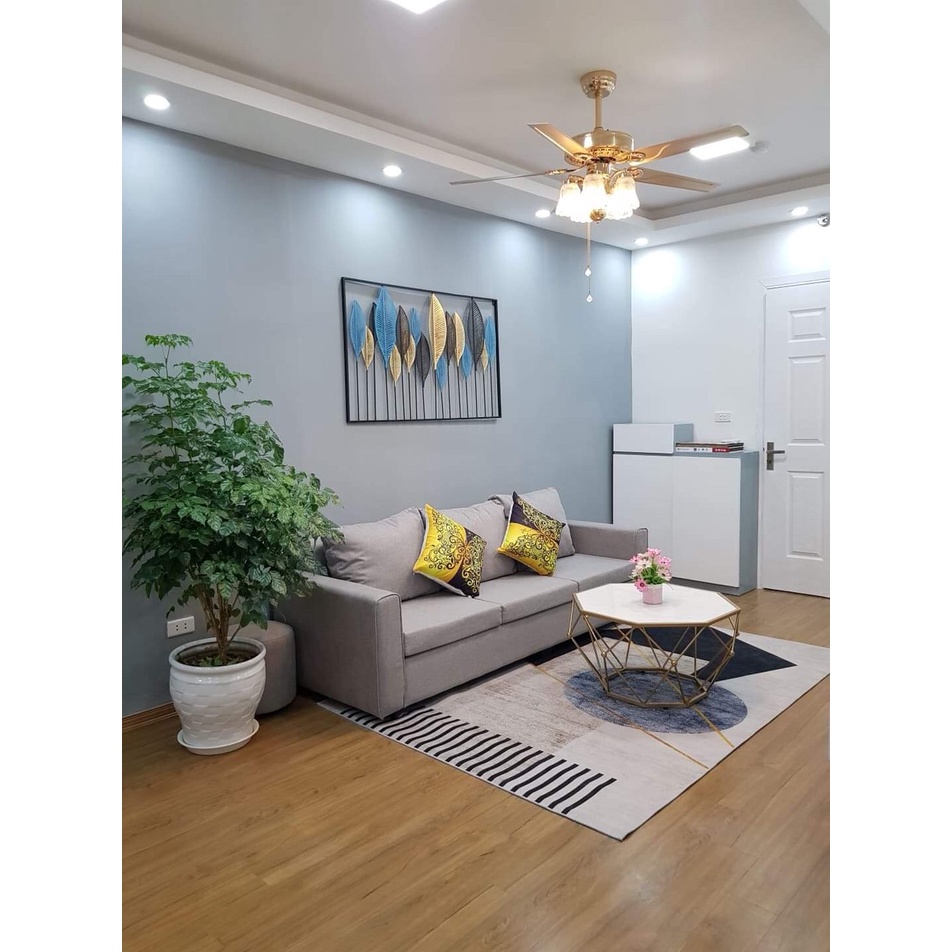 Quạt trần đèn LED trang trí có điều khiển từ xa 52IN