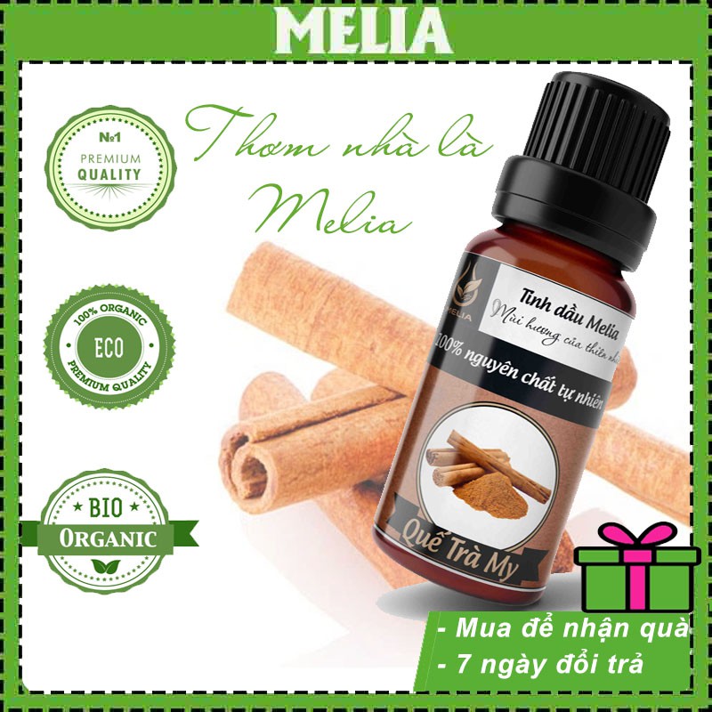 Tinh dầu QUẾ thơm phòng Melia