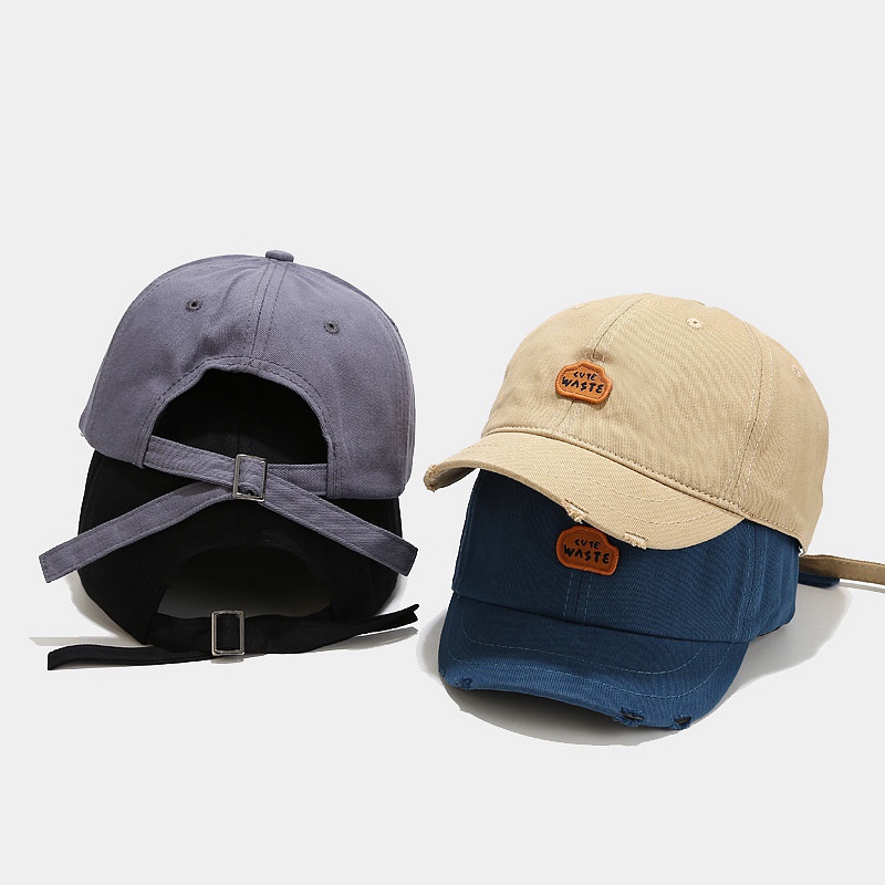 Mũ lưỡi trai nón kết ngắn vành Cute Waste dành cho nam nữ phong cách ulzzang – SMN012