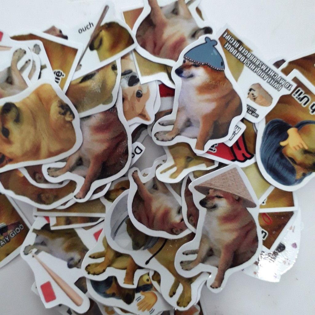 Sticker/ Hình dán Cheems