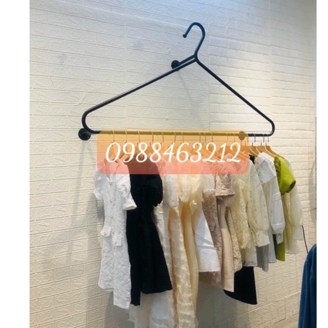 Giá kệ treo quần áo hình chiếc móc - Độc Đáo- Mới Lạ Chuyên Cung Cấp cho các shop quần áo nam nữ