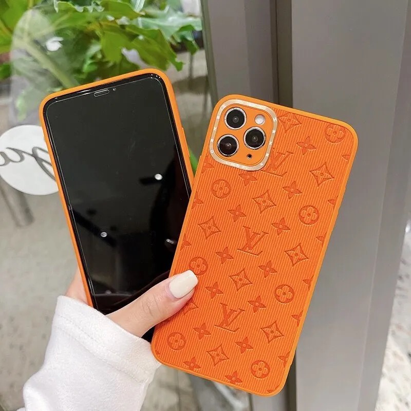 Ốp Điện Thoại In Logo Lv Sang Trọng Kèm Giá Đỡ Nhẫn Kim Loại Cho Iphone 7 8 Plus Xs Max 11 Pro Max 12 Pro Max