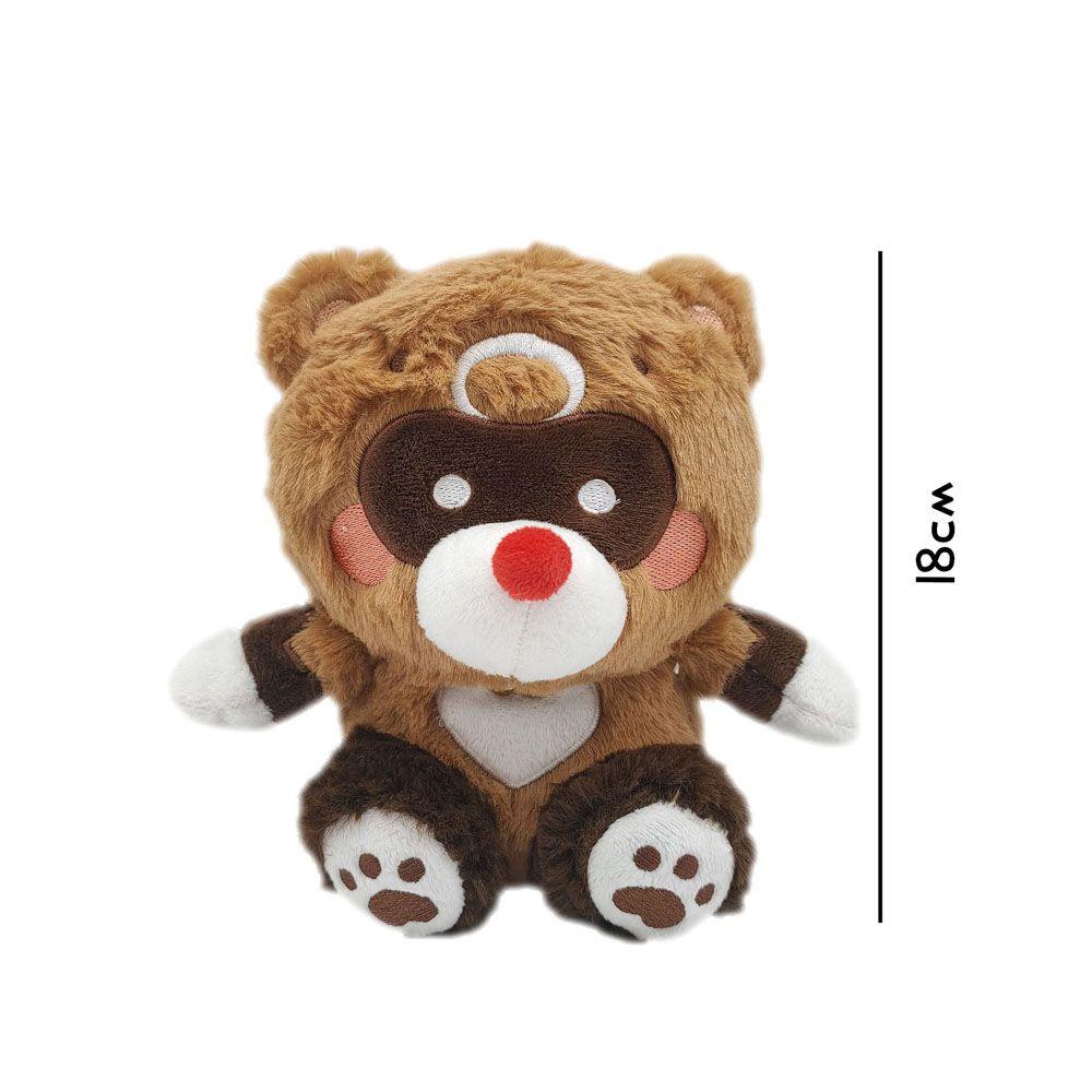 Thú Nhồi Bông Hình Gấu Mèo 18cm Dễ Thương Cho Bé