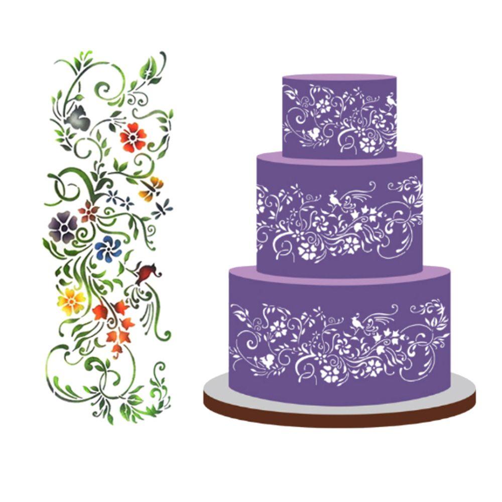 Khuôn Tạo Hình Hoa Trang Trí Bánh Kem DIY