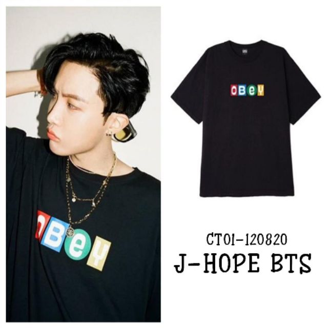 ÁO THUN OBEY BIG SHOT J-HOPE BTS - CT01-120820