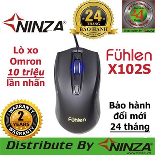 Chuột máy tính Fuhlen X102s Chính hãng