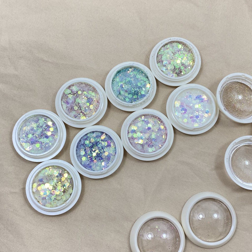 Set nhũ 6d siêu sáng trang trí móng siêu sáng