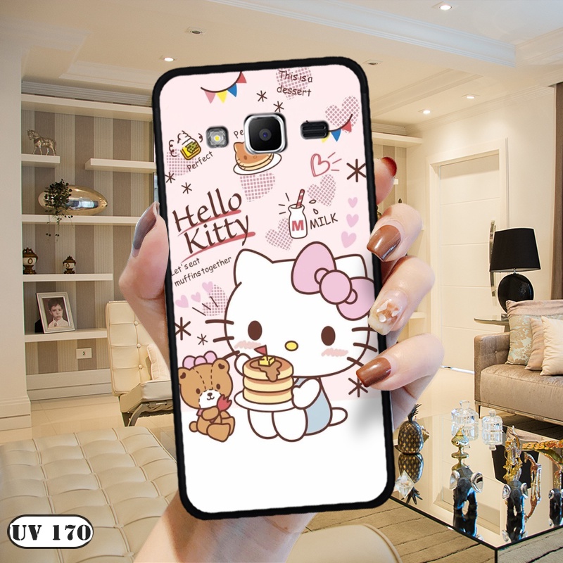 Ốp lưng  Samsung Galaxy J2 Prime / G530 - Lưng nhám viền dẻo in 2D