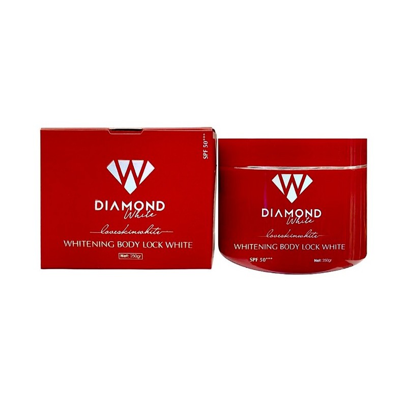 KEM DƯỠNG TRẮNG DA TOÀN THÂN BODY PHẤN TƯƠI DIAMOND WHITE 250GR ( NGỌC TRINH )