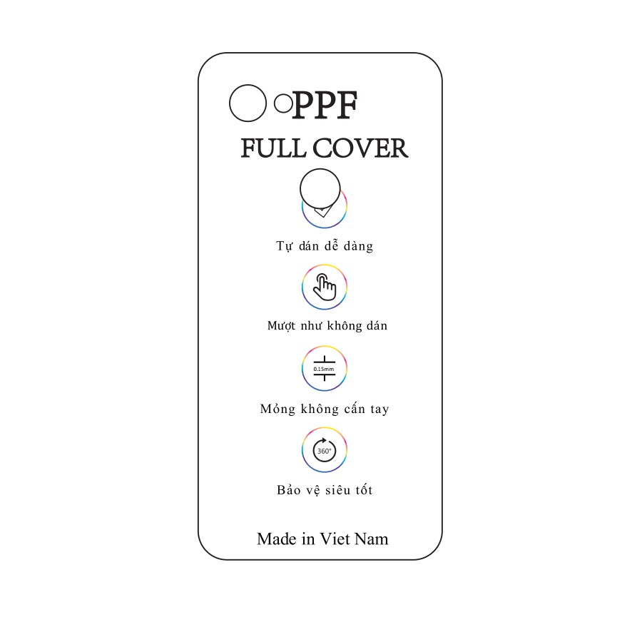 Dán dẻo PPF Pixel 2 XL mặt sau