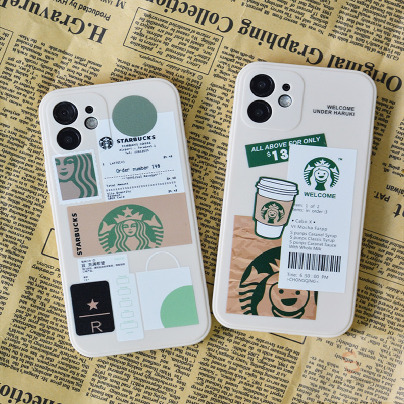 STARBUCKS Ốp Lưng Hình Ly Cà Phê Xinh Xắn Cho Samsung A12 A11 M11 A30S A50 A50S A10 A10S A51 A21S A31 M31 M30S M21