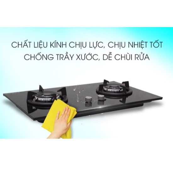 Bếp gas âm Electrolux EGT7627CK Chính Hãng Mới 100% +Tặng dây gas- Bảo Hành 12 tháng